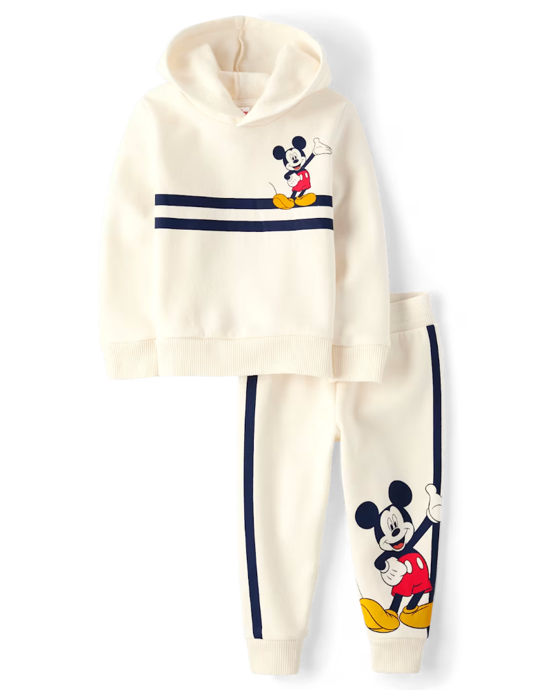 Children's Place - Mickey - Conjunto - Sweat Set 6-9 M