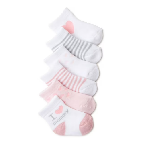 Child of Mine by Carter's Baby Girl 6pk - Medias