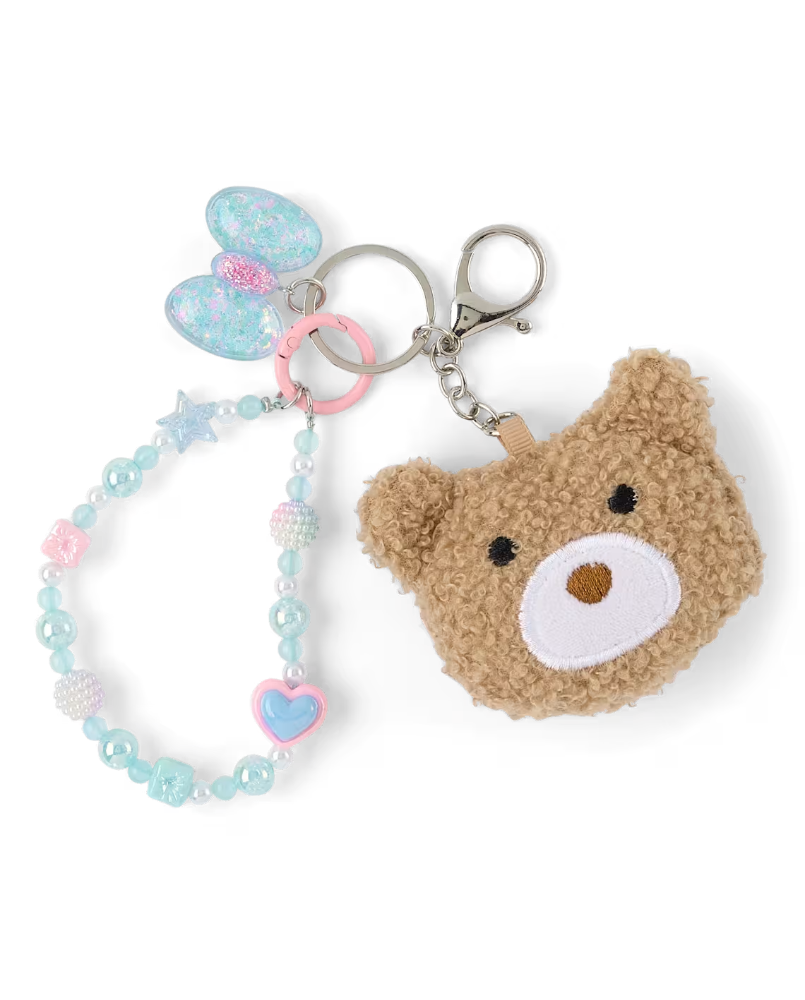 Children's Place Girls Bear Bag Charm