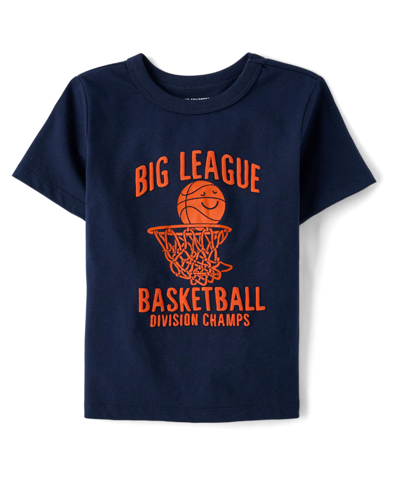 Children's Place - T Shirt - basketball tidal - 12-18