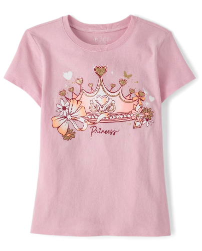 Children's Place - T Shirt - Princess Crown - XS