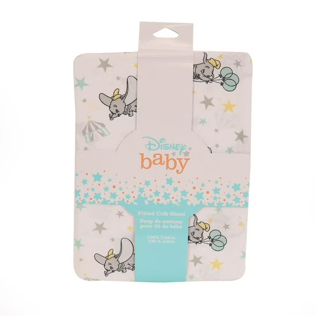 Dumbo - Fitted Crib Sheet