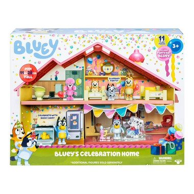 Blueys Birthday Celebration Home Playset