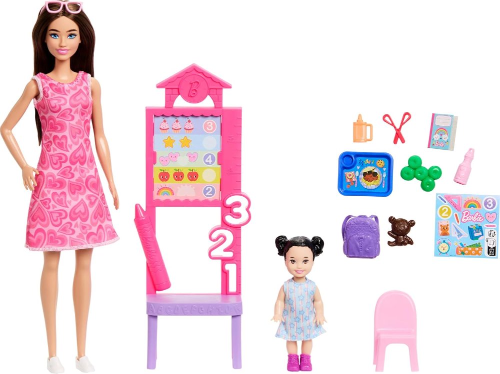 Barbie Careers Teacher Playset with Fashion Doll