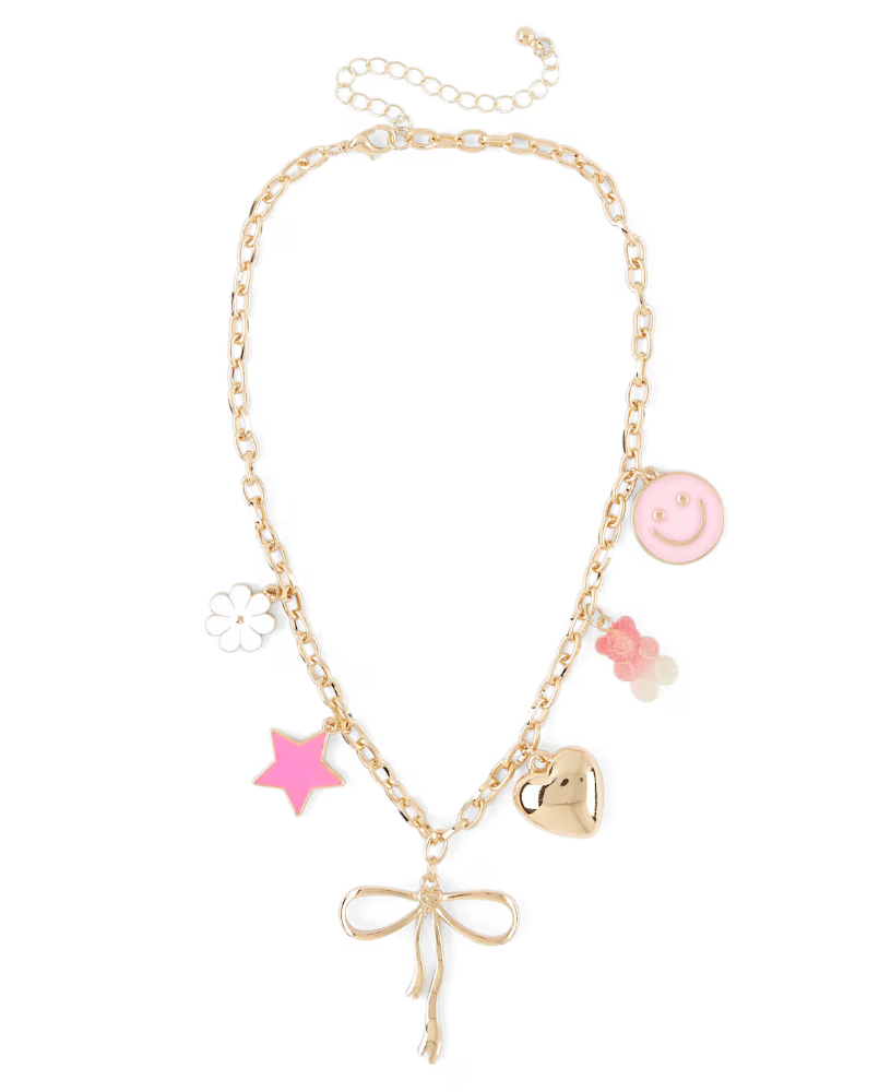 Children's Place - Girls Chain Charm Necklace