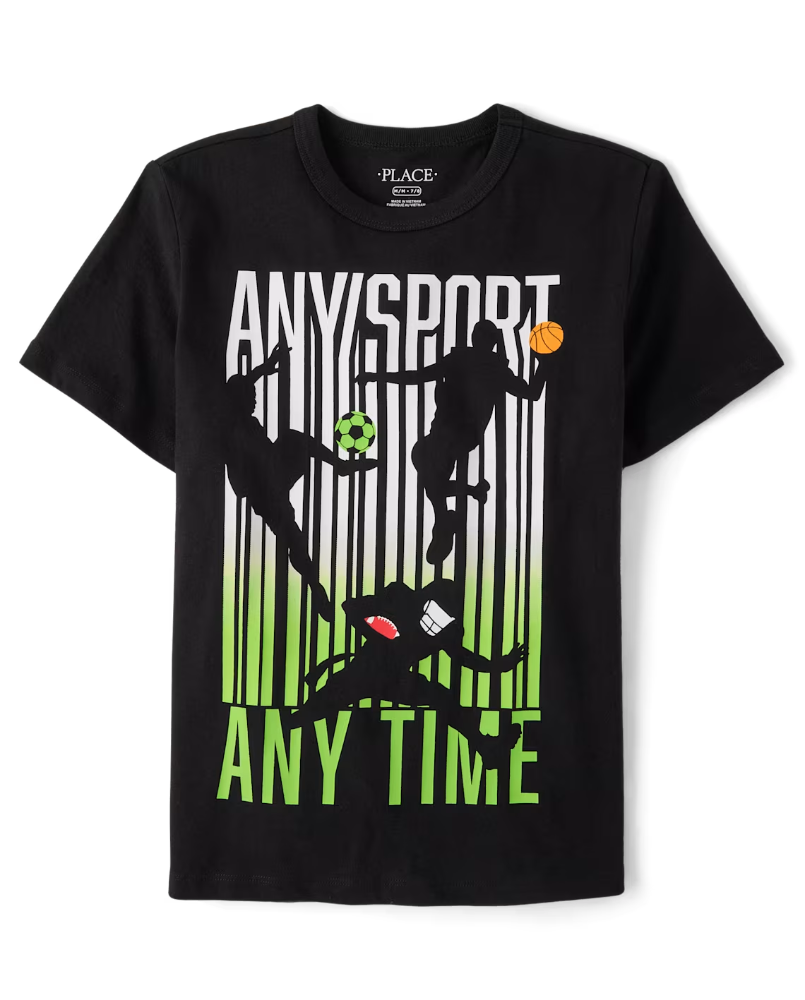 Children's Place - T Shirt - Boys Any Sport - XS