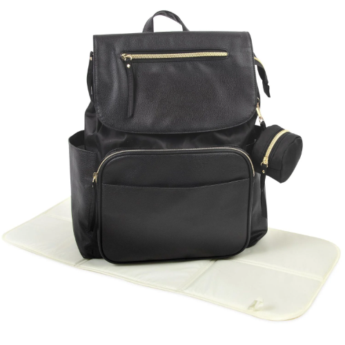 Baby Essentials - bolsa de pañales - Negro Leather