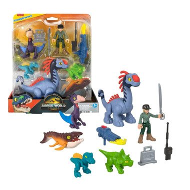 Fisher-Price Jurassic World Rebirth Land Sea & Air Multipack