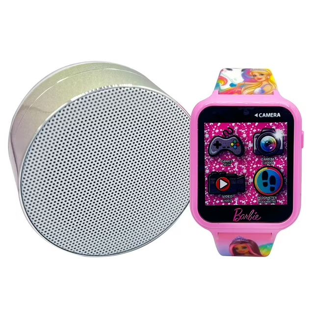 Barbie Touch Screen Interactive Watch with Bonus Bluetooth Speaker