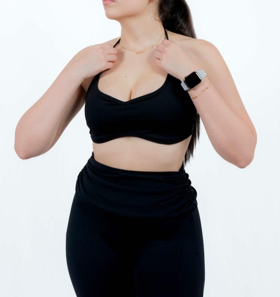 Sport bra en v