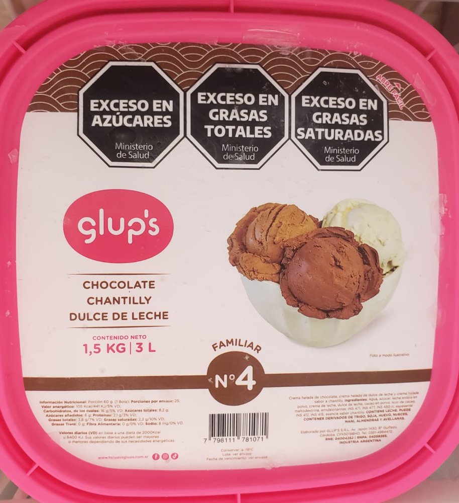 3 L CHOCO- CHANTI-DDL glups