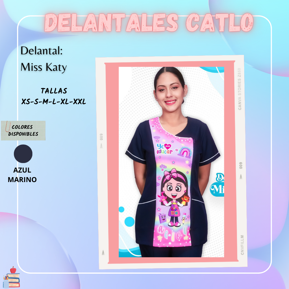 Delantal miss katy