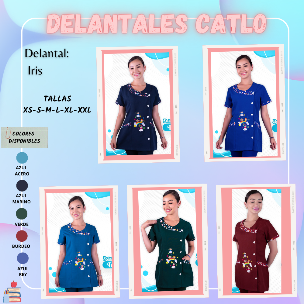 Delantal Iris