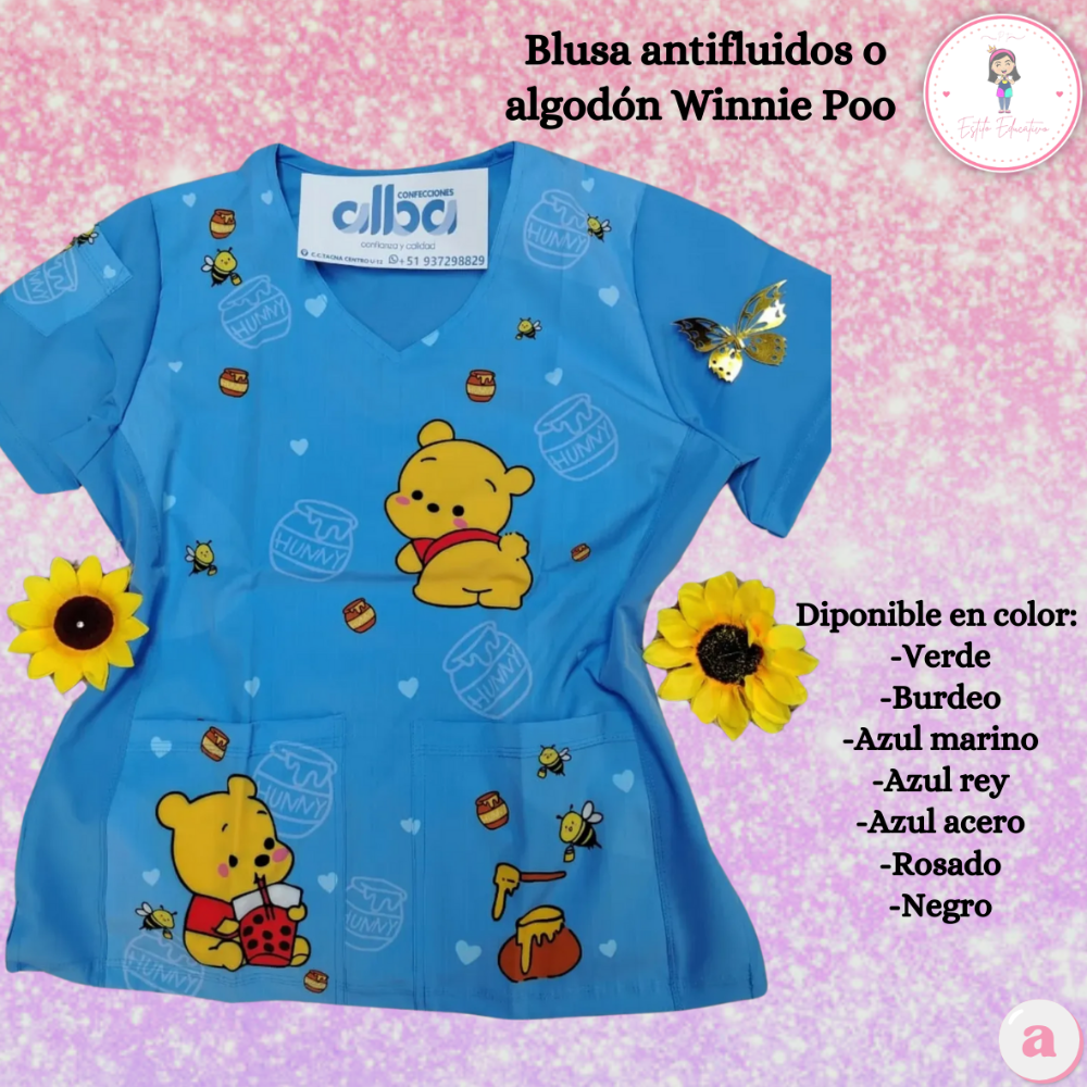 Antifluidos Winnie Poo