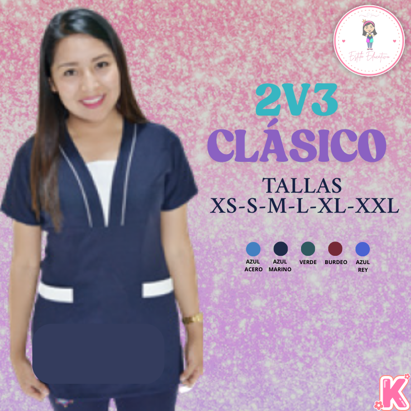 Delantal 2V3 Clasico S.B