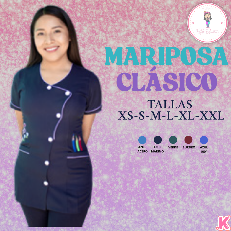 Delantal Mariposa Clasico
