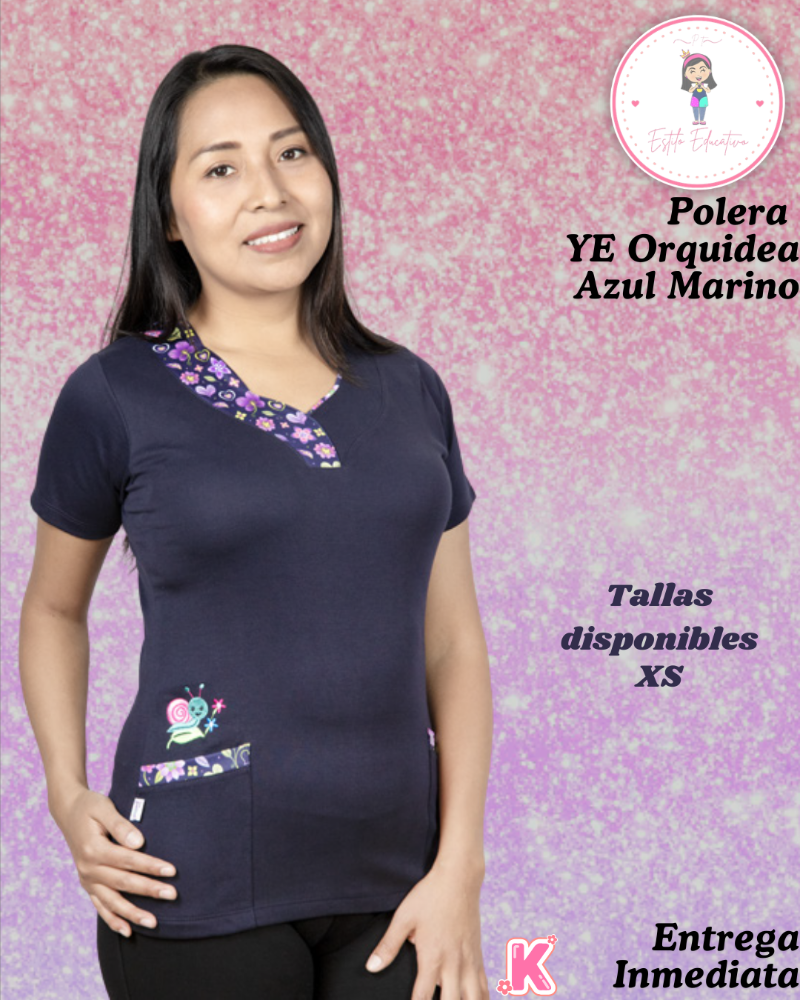 Polera Ye Orquidea