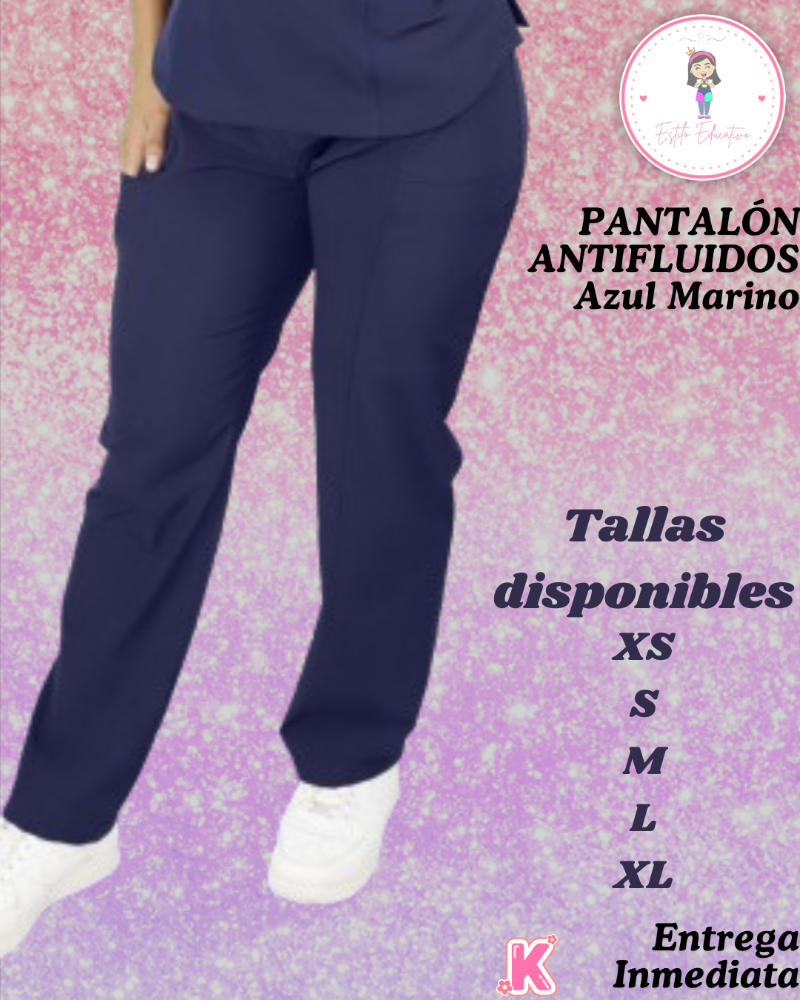 Pantalon Clinico Antifluidos