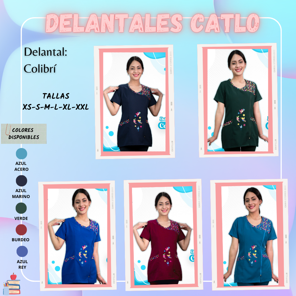 Delantal Colibri