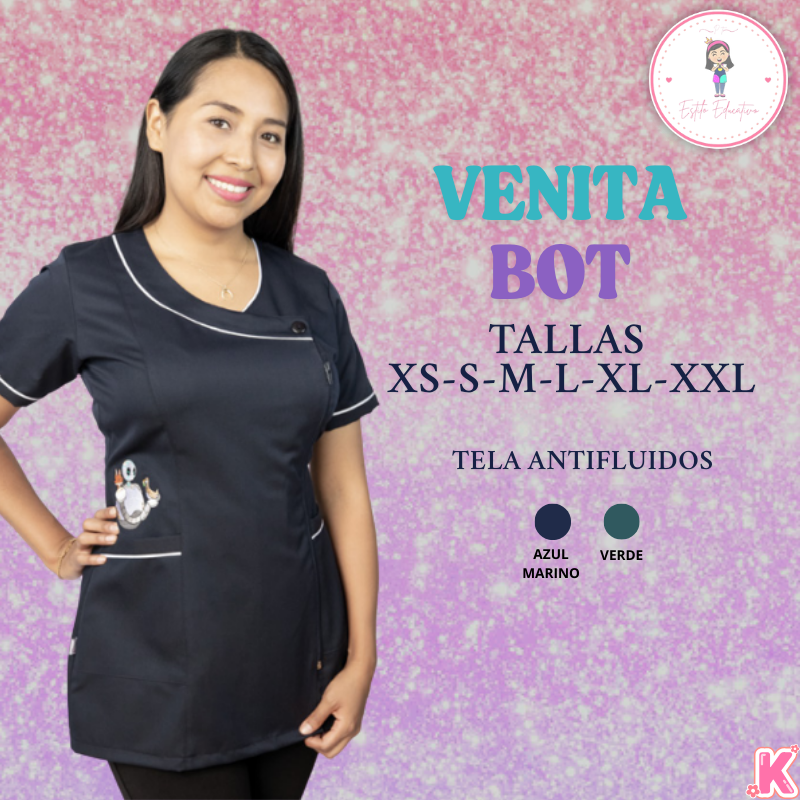 Delantal Venita Bot