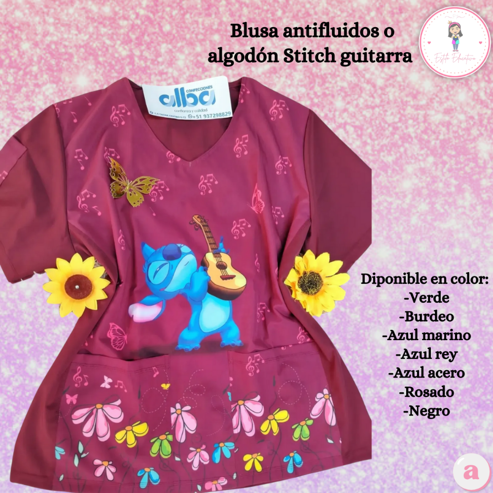 Antifluido Stitch Guitarra