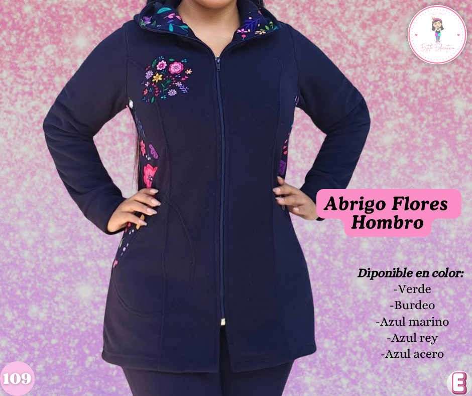 Abrigo Flores-Homb.