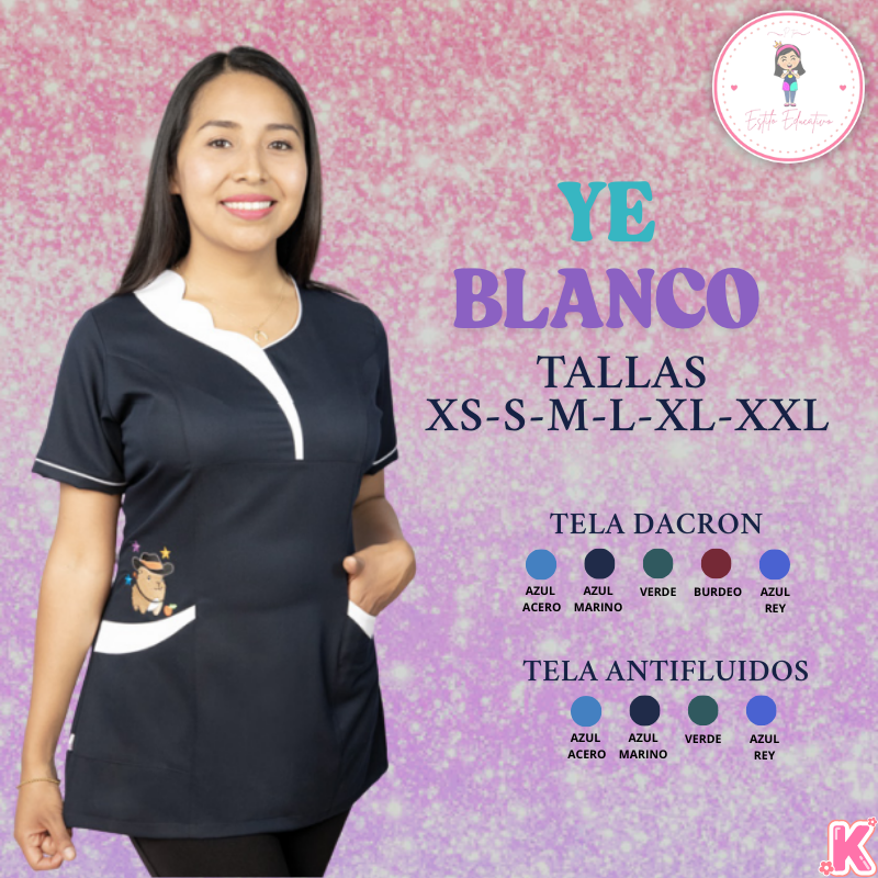 Delantal Ye Blanco