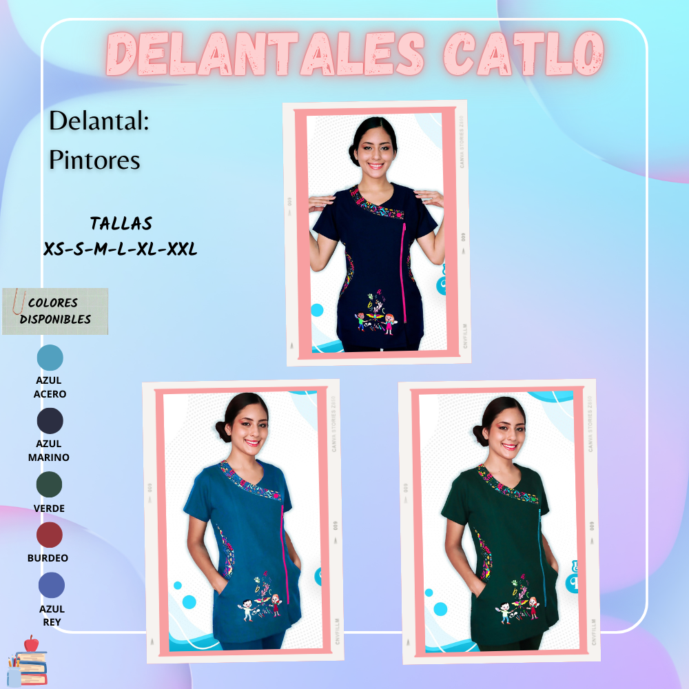 Delantal Pintores