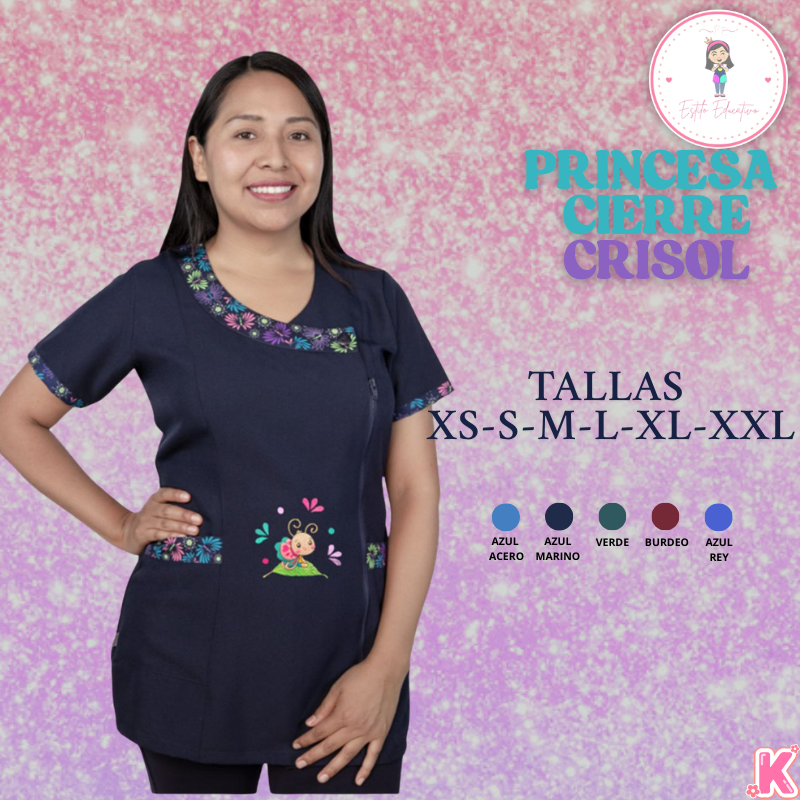 Delantal Princesa Cierre Crisol