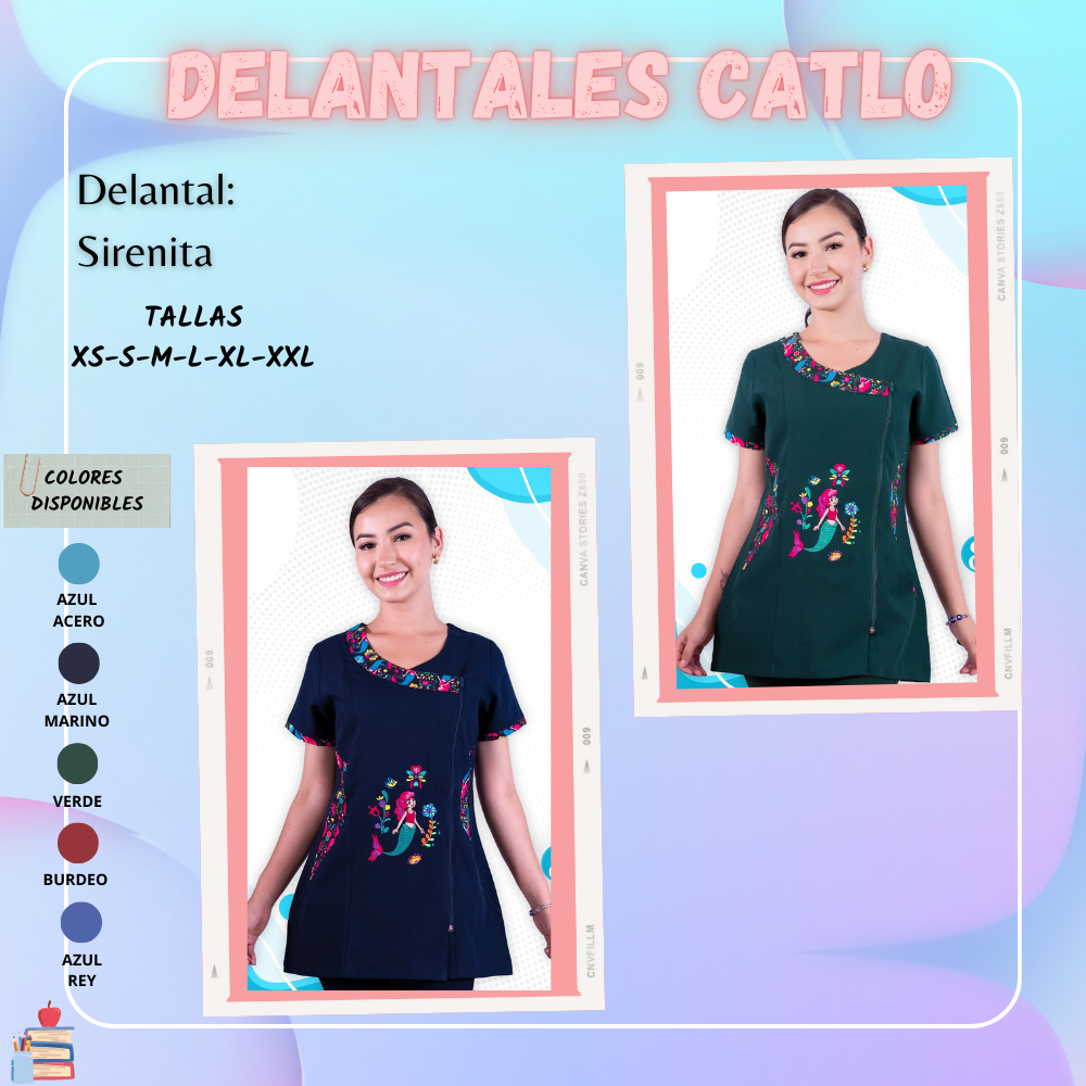 Delantal Sirenita