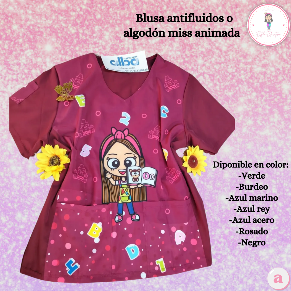 Antifluido Miss Animada