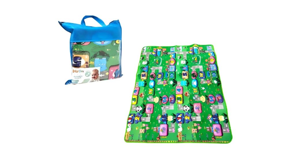 Alfombra Plegable Antigolpes Reversible
