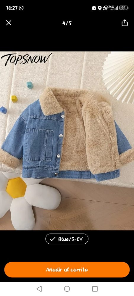 CASACA NIÑO TALLA 6
