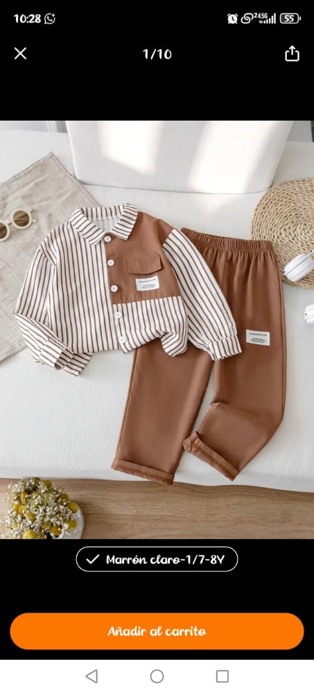 CONJUNTO TALLA 7 -8 AÑOS