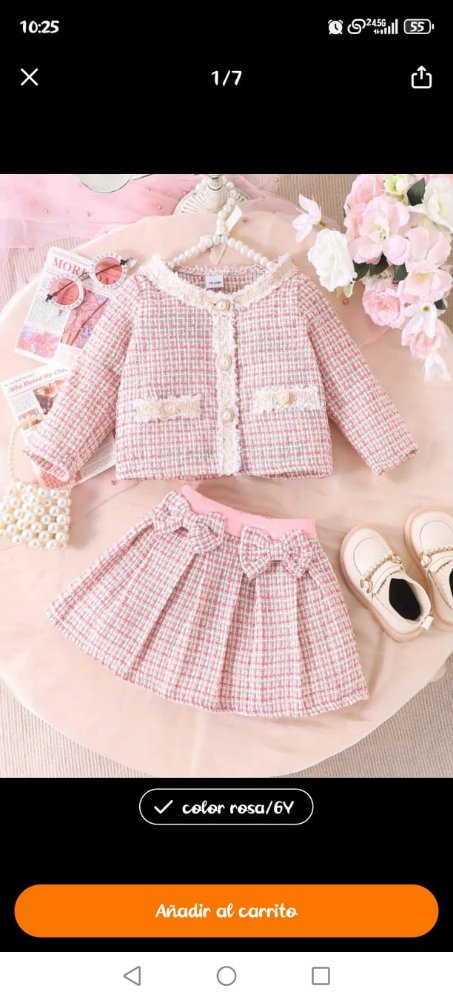CONJUNTO NIÑA TALLA 6
