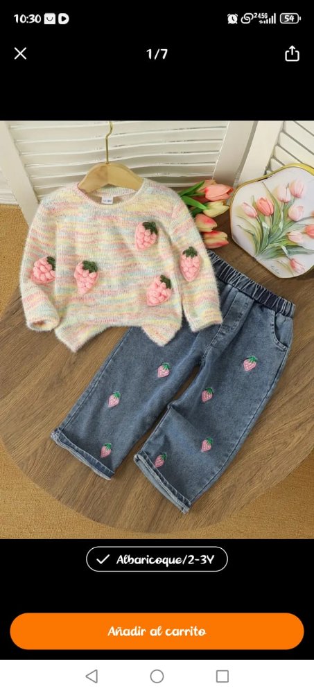 CONJUNTO 2 PIEZAS TALLA 2- 3 AÑOS
