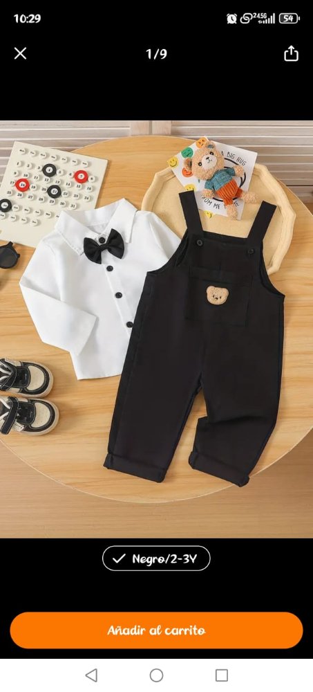 CONJUNTO  ELEGANTE TALLA 2-3