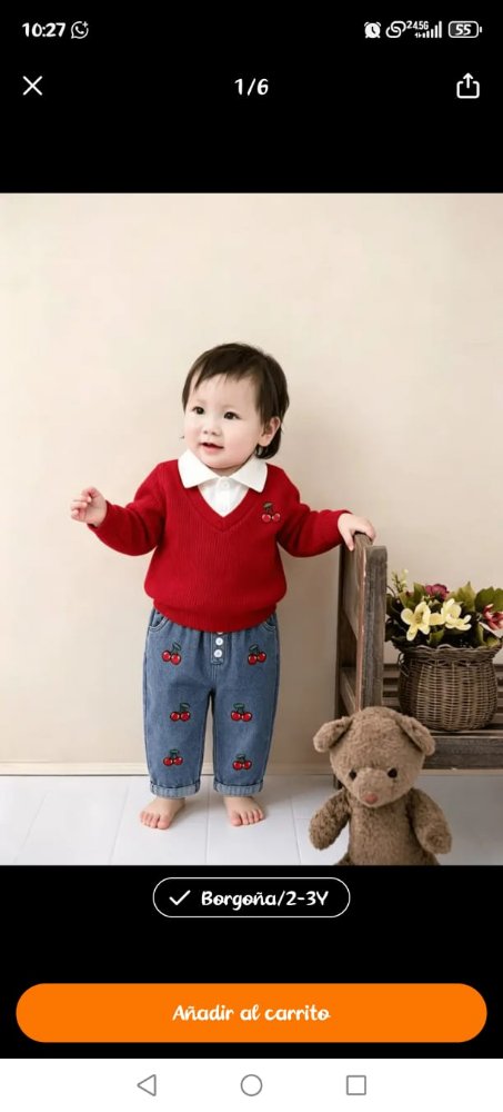 CONJUNTO NIÑA TALLA 2 -3