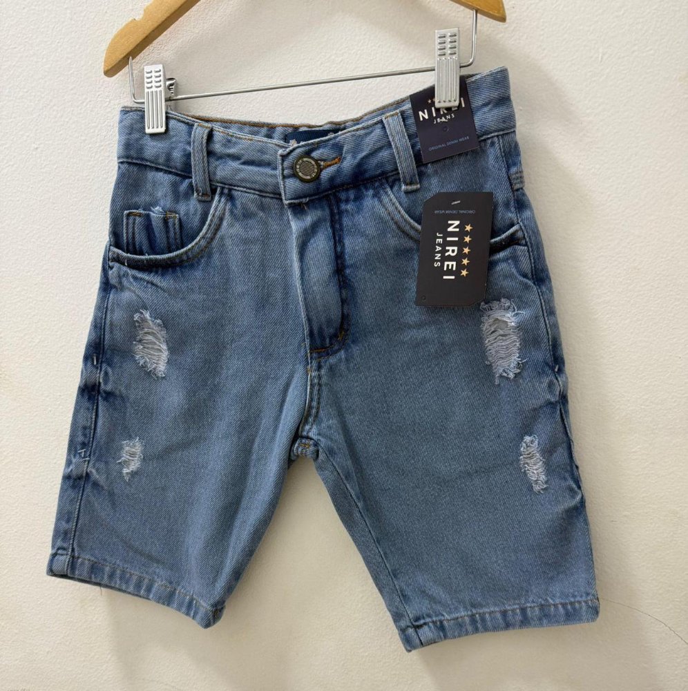 Short Jeans Juvenil masculino