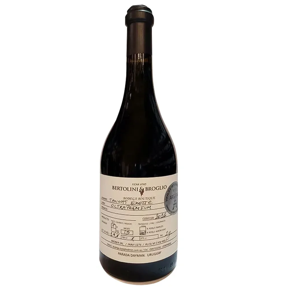 Bertolini Broglio Tannat 100% Americano