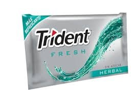 TRIDENT FRESH HERBAL 3 CHICLES