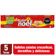GALLETAS SALTIN NOEL 5 TACOS TRADICIONAL