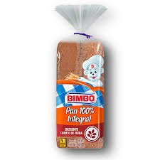 PAN BIMBO 100% INTEGRAL