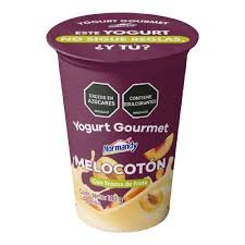 YOGUR GOURMET NORMANDY MELOCOTON 180G