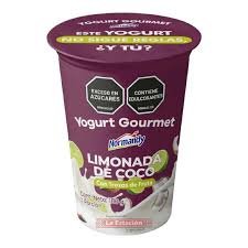 YOGUR GOURMET NORMANDY LIMONADA DE COCO 180G
