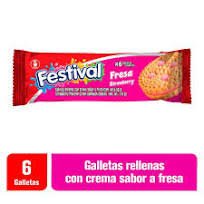 FESTIVAL 6 GALLETAS FRESA