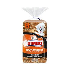 PROMO PAN BIMBO 100% INTEGRAL CON SEMILLAS 460G