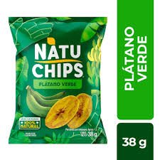 NATUCHIPS DE PLATANO VERDE