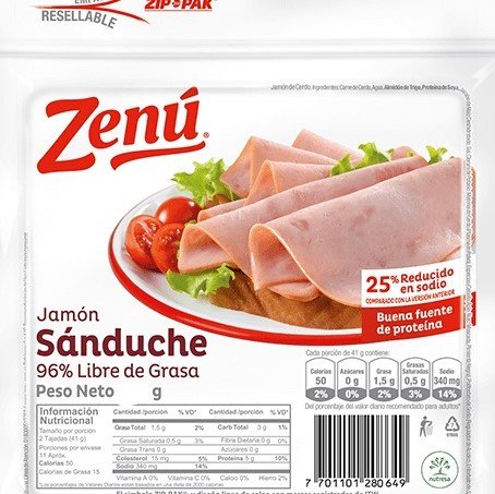 JAMON 230G ZENU