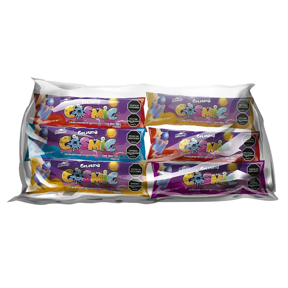 GELATINA COSMIC pq x 6 UND